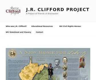 JRclifford.org(J.R) Screenshot