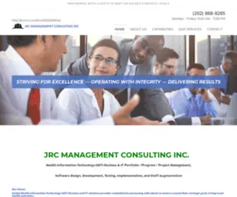 JRCmci.com(IT Consultants) Screenshot