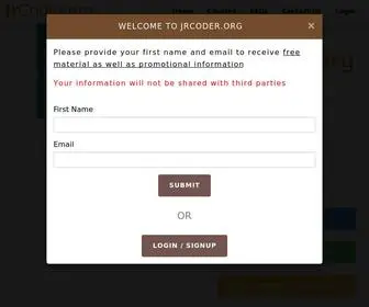 Jrcoder.org(Learn Coding Online With Real Time Instructions) Screenshot