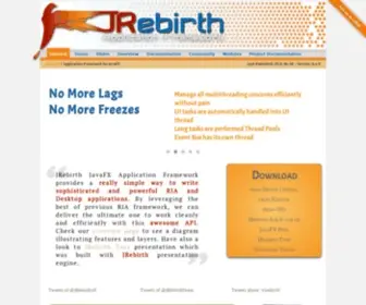 Jrebirth.org(Application Framework for JavaFX) Screenshot