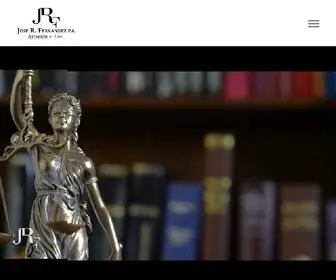 JRflegal.com(The Law Office of Jose R. Fernandez) Screenshot