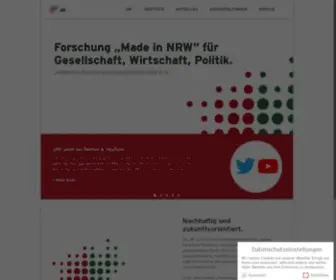 JRF.nrw(Exzellente Forschung "Made in NRW") Screenshot