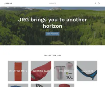 Jrgear.com(JR GEAR) Screenshot