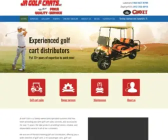 Jrgolfcartsllc.com(JR Golf Carts) Screenshot