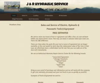 JRHYdraulicservice.com(Tool Sales and Service) Screenshot