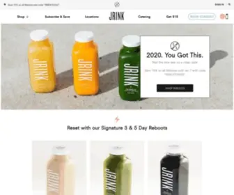 Jrink.com(Your Daily Wellness Needs Bottled And Delivered To Your Door) Screenshot