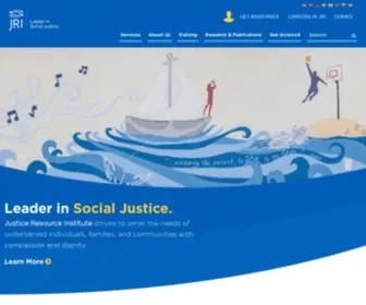 Jri.org(Justice Resource Institute) Screenshot