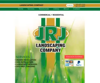 JRjlandscapingfl.com(JRJ Landscaping Florida) Screenshot