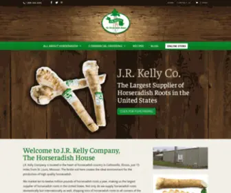 Jrkelly.com(J.R. Kelly Horseradish) Screenshot