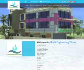 JRmsindia.com(Composite FRP Vessel Manufacturer) Screenshot