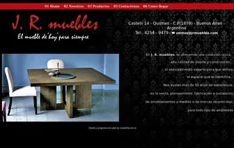 Jrmuebles.com(JR MUEBLES) Screenshot