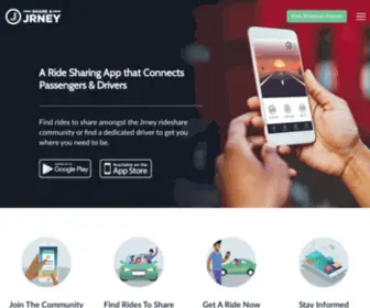 Jrney.co(Ride Sharing App South Africa) Screenshot