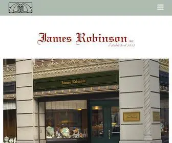 Jrobinson.com(James Robinson) Screenshot