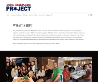 JRP.com(The Jewish Renaissance Project) Screenshot