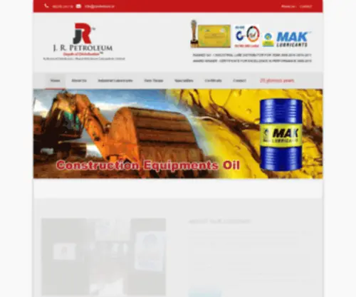 Jrpetroleum.in(JR Petroleum) Screenshot