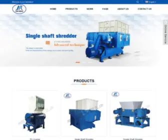 JRplas.com(Crushing Machine) Screenshot