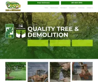 JRpservices.net(Houston Tree Services) Screenshot