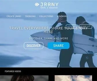 JRRNY.com(Share Your Jrrny) Screenshot