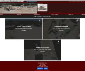 JRSChneiderconstruction.com(Schneider Construction) Screenshot