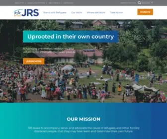 JRS.net(The Jesuit Refugee Service (JRS)) Screenshot