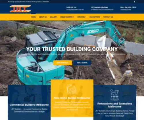 JRtbuilders.com.au(JRT Builders) Screenshot