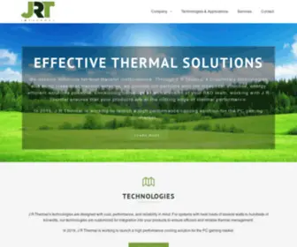 JRtherm.com(A Heat Transfer & Thermal Energy Technology Company) Screenshot