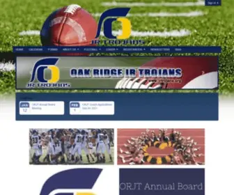 JRtrojans.org(Oak Ridge Jr Trojans) Screenshot