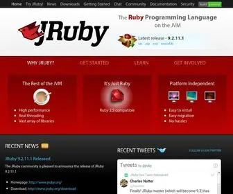 Jruby.org(Jruby) Screenshot