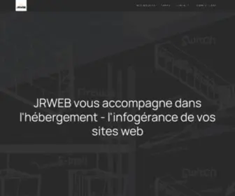 Jrweb.com(JRWEB vous accompagne dans l'hébergement) Screenshot