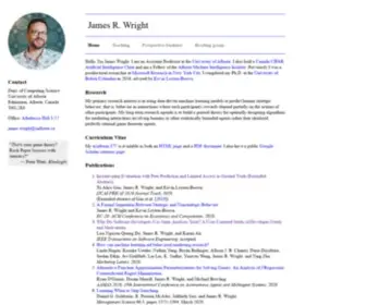 JRwright.info(James R) Screenshot