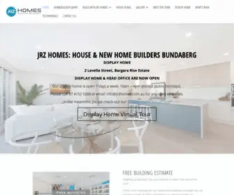 JRzhomes.com.au(JRZ Homes) Screenshot