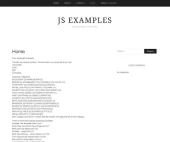 JS-Examples.com(JS Examples) Screenshot