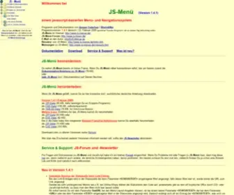 JS-Menue.de(JS-Menü 1.4.1) Screenshot