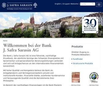 Jsafrasarasin.ch(Bank J) Screenshot