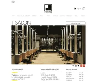 Jsalon.com(Hair Salon In Honolulu) Screenshot