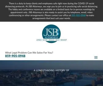 Jsbattorneys.com(Fort Mitchell Law Firm) Screenshot