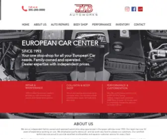 Jsbautoworks.com(EUROPEAN CAR CENTER (JSBENZ)) Screenshot