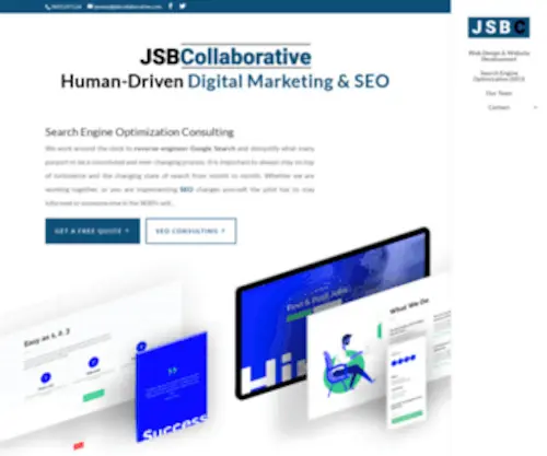 JSbcollaborative.com(Search Engine Optimization (SEO)) Screenshot