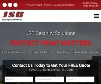 JSbsecuritysolutions.com(Best Home Security Systems in Charlotte) Screenshot