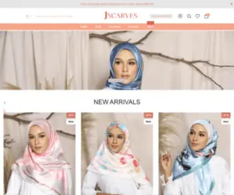 Jscarves.my(JScarves Modest Scarves and Fashion Collection) Screenshot