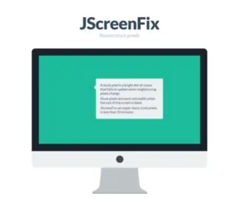 JScreenfix.com(Pixel Repair) Screenshot