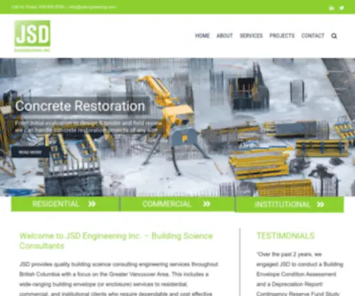 Jsdengineering.com(JSD Engineering) Screenshot