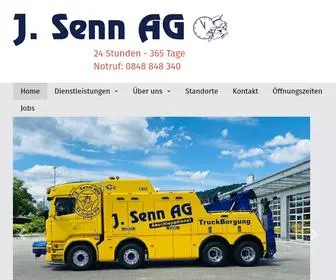 Jsenn.ch(J. Senn AG) Screenshot