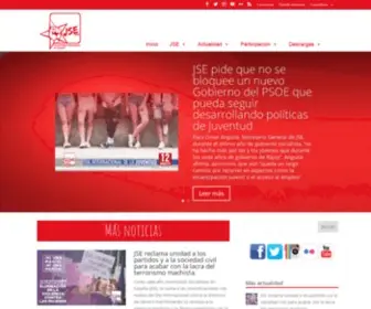 Jse.org(Juventudes Socialistas de España) Screenshot