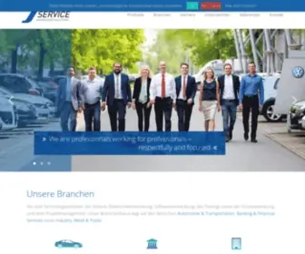 Jservice.de(Engineered Solutions) Screenshot