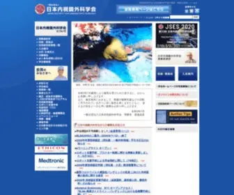 Jses.or.jp(日本内視鏡外科学会は、内視鏡外科手術) Screenshot