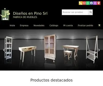 Jsfabricademuebles.com.ar(Inicio) Screenshot