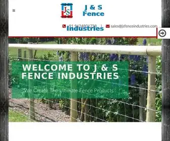 Jsfenceindustries.com(J & S FENCE INDUSTRIES) Screenshot