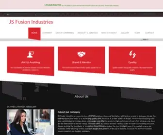 Jsfusionindustries.com(JS fusion) Screenshot