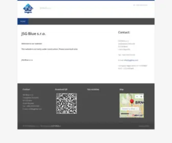 JSGblue.com(JSG BLUE s.r.o) Screenshot